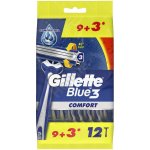 Gillette Blue 3 Comfort jednorázová holítka 12 ks recenze