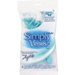 Gillette Simply Venus 2 Dis 4ks recenze