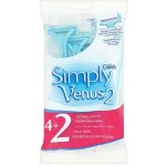 Gillette Simply Venus 2 Dis 6 ks recenze