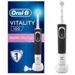 Oral-B Vitality 100 Sensitive Black zubní kartáček recenze