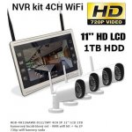 RGB.vision RGB-4H12AAW0-D12/JWT 4CH IP 11″ LCD 1TB kamerový bezdrátový set – NVR wifi kit + 4x IP 720p wifi kamery sada recenze