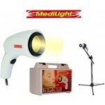 MediLight biolampa lampa + veľký stojan + kufrík recenze