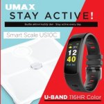 UMAX Stay Active Smart Scale US10C + U-Band 116HR – UB604 recenze