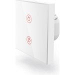 Hama WiFi dotykový nástěnný vypínač, dvojitý, vestavný, bílý, 176551 recenze