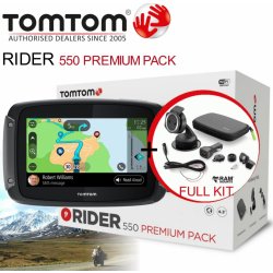 TomTom Rider 550 Premium Pack recenze