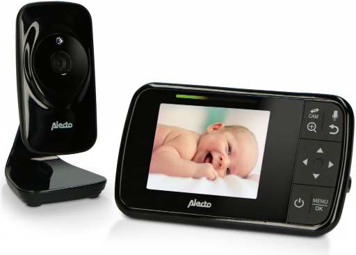 Alecto Dětská chůvička s kamerou a dotykovým displejem displej 3.5″ DVM-135 black recenze