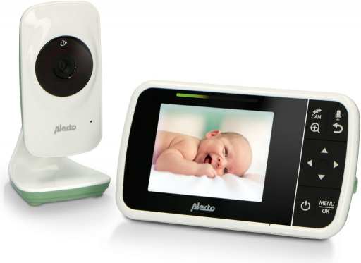Alecto Dětská chůvička s kamerou a dotykovým displejem displej 3.5″ DVM-135 white recenze