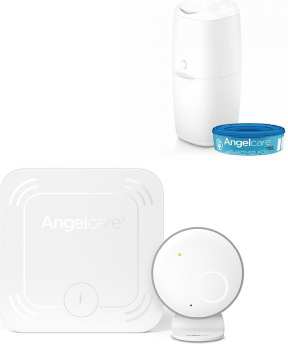 Angelcare AC027 monitor pohybu dechu + koš na pleny Classic + 1 kazeta recenze
