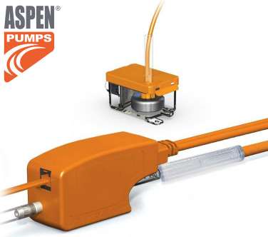 Aspen Mini Orange – čerpadlo kondenzátu recenze