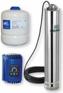 Fotografie Calpeda SET MXS 306 0,9kW kabel 15m + frekvenční měnič + nádoba PWB8  recenzía