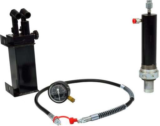 GEKO G02003 do dílenského lisu 20T, manometr recenze