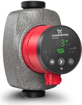 Obrázok Grundfos ALPHA2 N 25-60 180 mm 97993211 hodnotenie