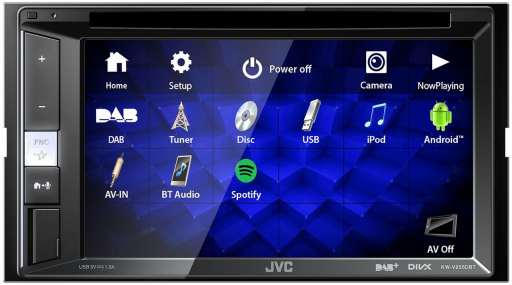 JVC KW-V255DBT recenze