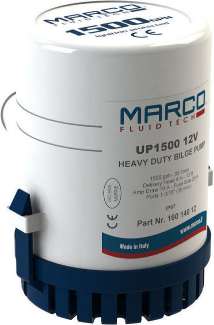 Marco UP1500 Bilge pump 95 l/min – 24V recenze