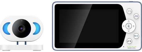 Telefunken VM-F600 TF-VM-F600 chůvička s kamerou Wi-Fi 2.4 GHz recenze