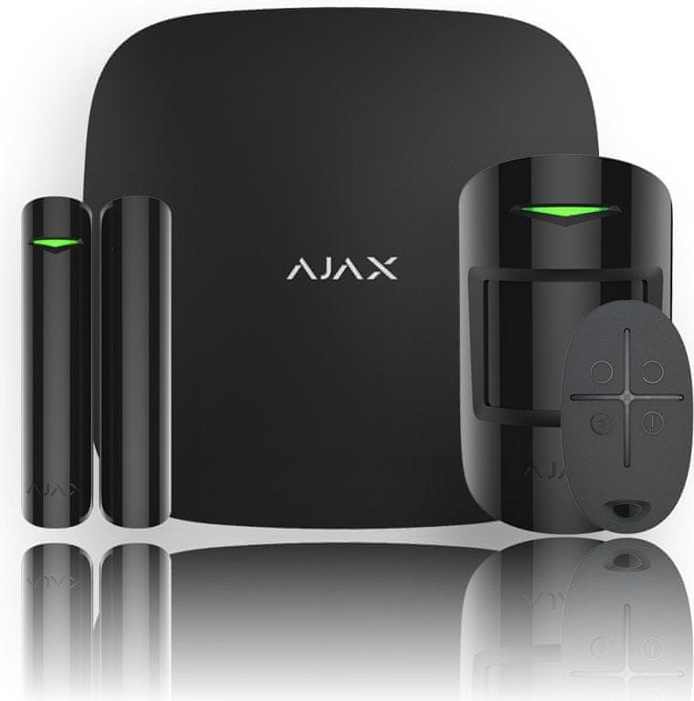 AJAX Hub Starter KIT black 7563 recenze