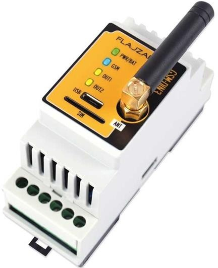 FLAJZAR GSM-DIN3B GSM ovládání na DIN lištu recenze