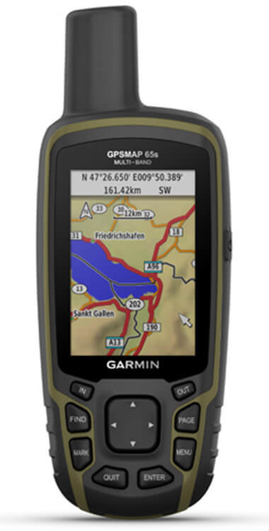 Garmin GPSMap 65s recenze