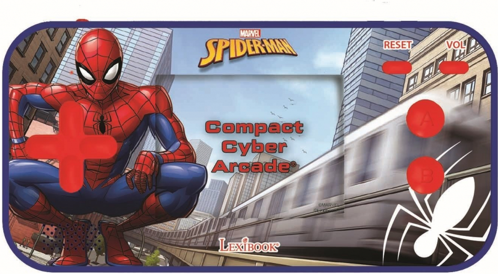 LEXIBOOK Electronic Games JL2350SP Spider Man Console Arcade Center recenze