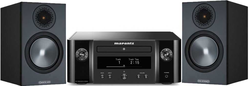 Marantz M-CR612 Melody X + Monitor Audio Bronze 50 - recenze testy