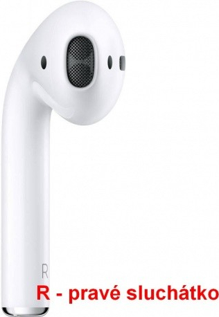 Apple AirPods 2 (2019) náhradní sluchátko A2032 pravé Z661-11910 recenze