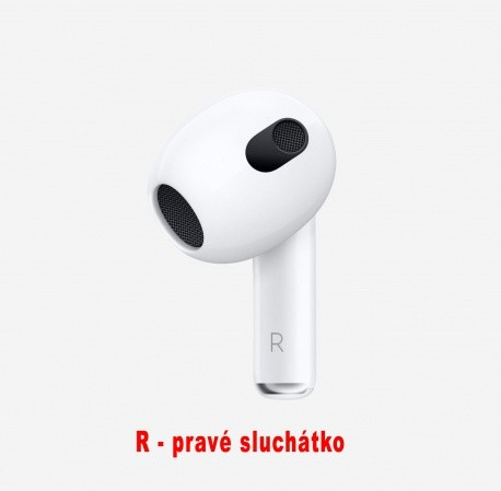 Apple AirPods 3 (2021) náhradní sluchátko A2565 – pravé A2565 recenze