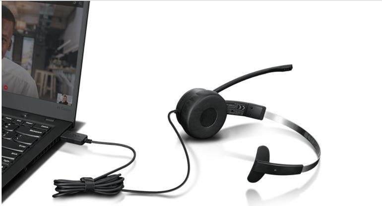 Lenovo 100 Mono USB Headset recenze