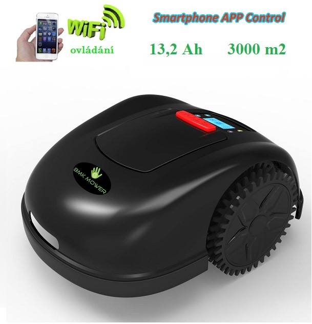 BMK Mower smart Wi-Fi BM8 recenze