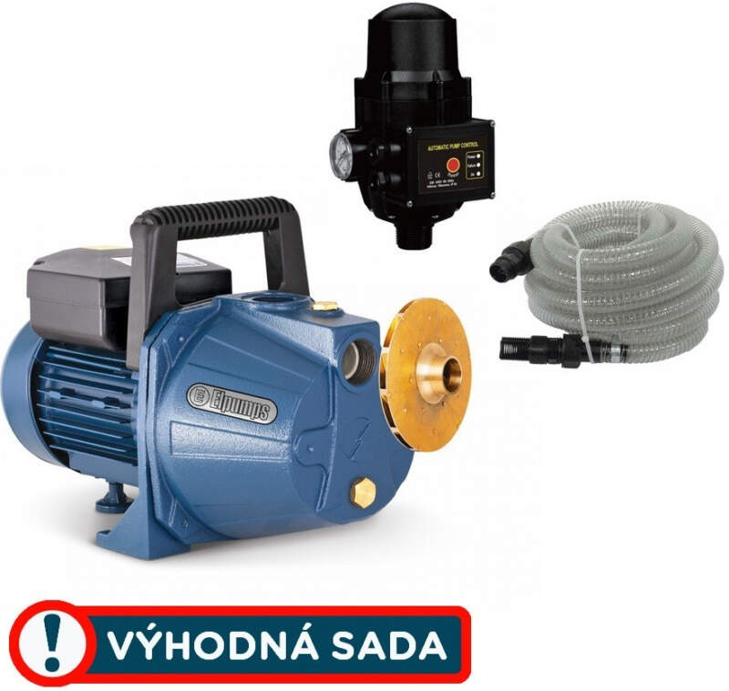 Obrázok Elpumps JPV 1300 B + hydrokontrola + sací hadice hodnotenie