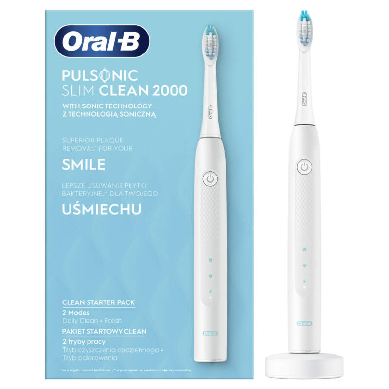 Oral-B Pulsonic Slim Clean 2000 White recenze
