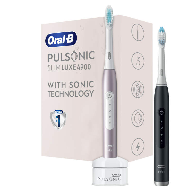 Oral-B Pulsonic Slim Luxe 4900 Duo Rose Gold/Matte Black recenze