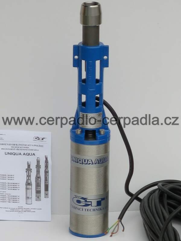 Obrázok UNIQUA AQUA T80-36 4″ 400V 40m hodnotenie