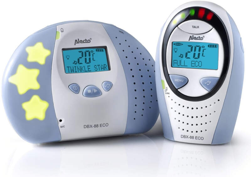 Alecto DBX-88 digitální chůvička ECO Šedá recenze