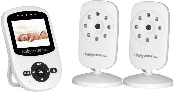 BabySense Videokamera S 2 Kamerami V24EU+2K white recenze