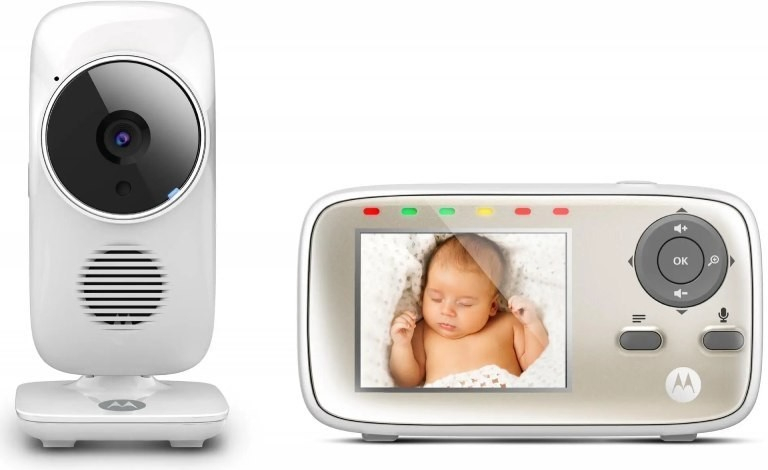 Motorola MBP Dětská chůvička 483 2,8″ (7,1 cm) dosah až 300 m recenze