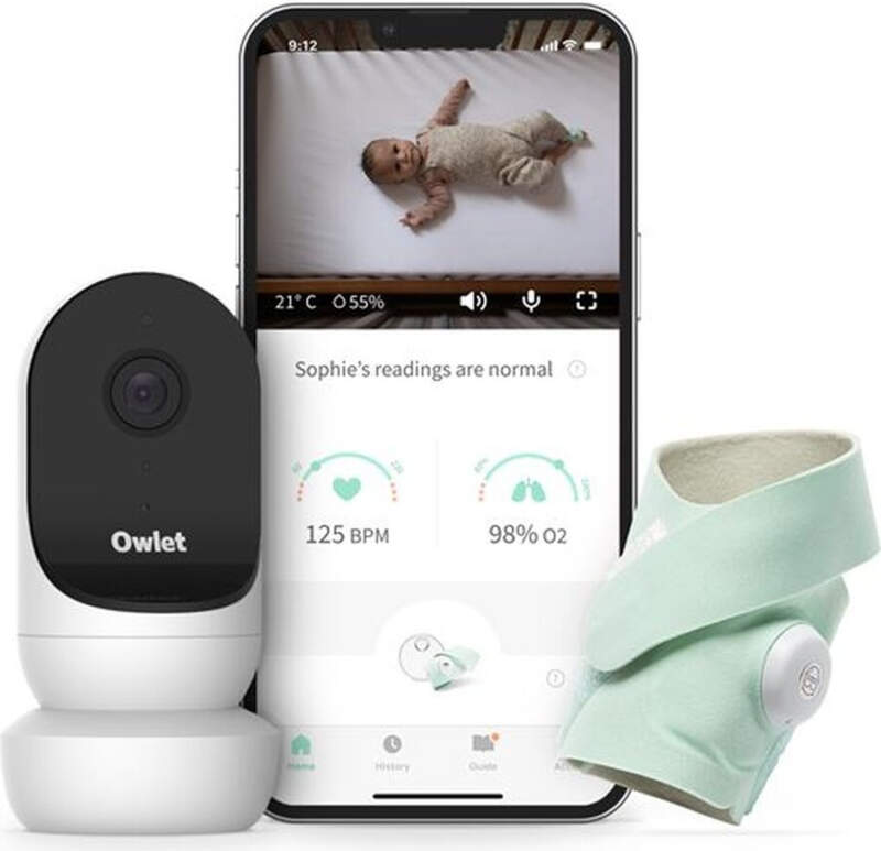 Owlet Smart Sock 3 Extension Pack Sada příslušenství Original Mint recenze