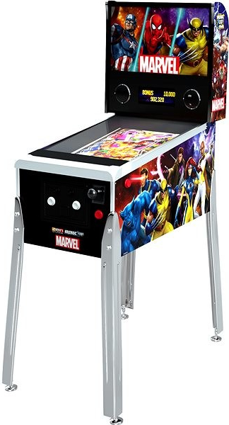Arcade1up Marvel Virtual Pinball recenze