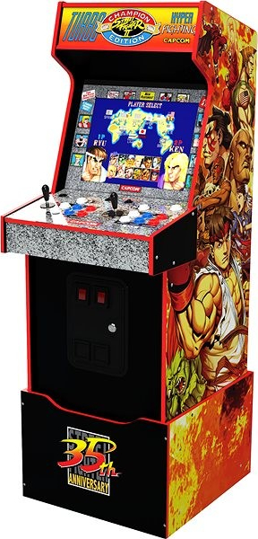 Arcade1up Street Fighter Legacy recenze
