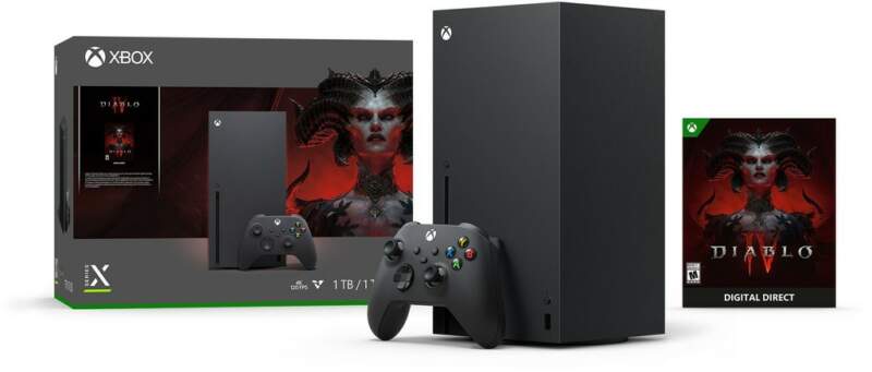Microsoft Xbox Series X + Diablo IV recenze
