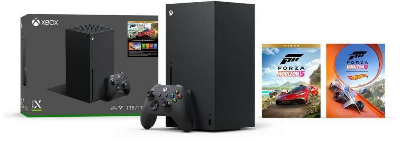 Microsoft Xbox Series X + Forza Horizon 5 Premium Edition recenze