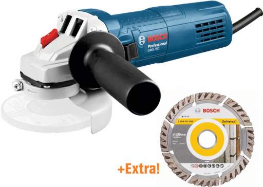 Bosch Professional GWS 750-125 0.601.394.00D recenze