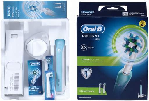 Oral-B Pro 670 Cross Action recenze