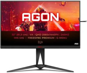 Fotografie AOC AGON AG325QZN  recenzía