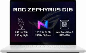Fotografie Asus Rog Zephyrus G16 GU605MZ-NEBULA037W  recenzía
