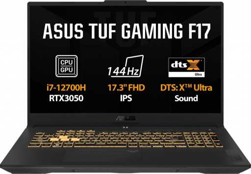 Asus Tuf Gaming F17 FX707ZC4-HX032 recenze