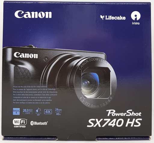 Canon PowerShot SX740 HS recenze