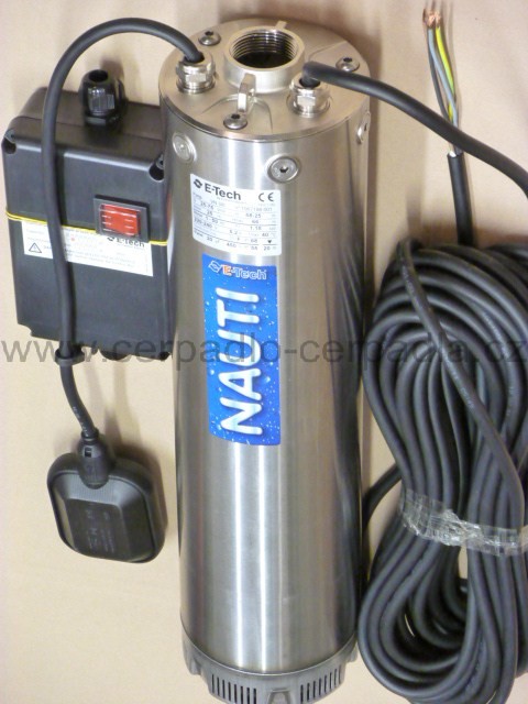 E-Tech VN 3/9F 230V s plovákem recenze