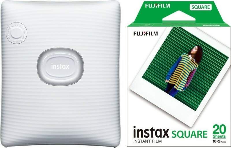 Fujifilm Instax Square Link bílá + 2×10 film recenze
