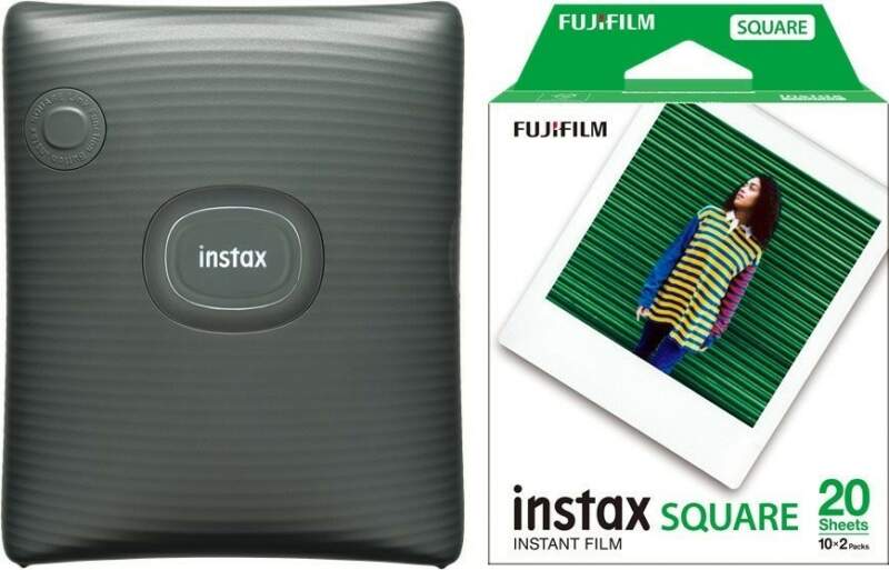 Fujifilm Instax Square Link zelená + 2×10 film recenze