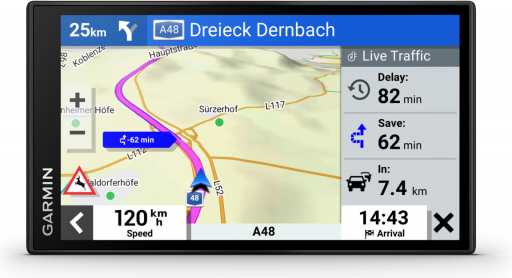 Garmin DriveSmart 66 MT-S recenze